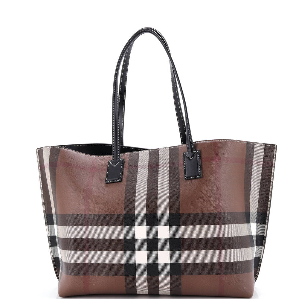 Open Tote Check E-Canvas Large #220563b15b - image 3